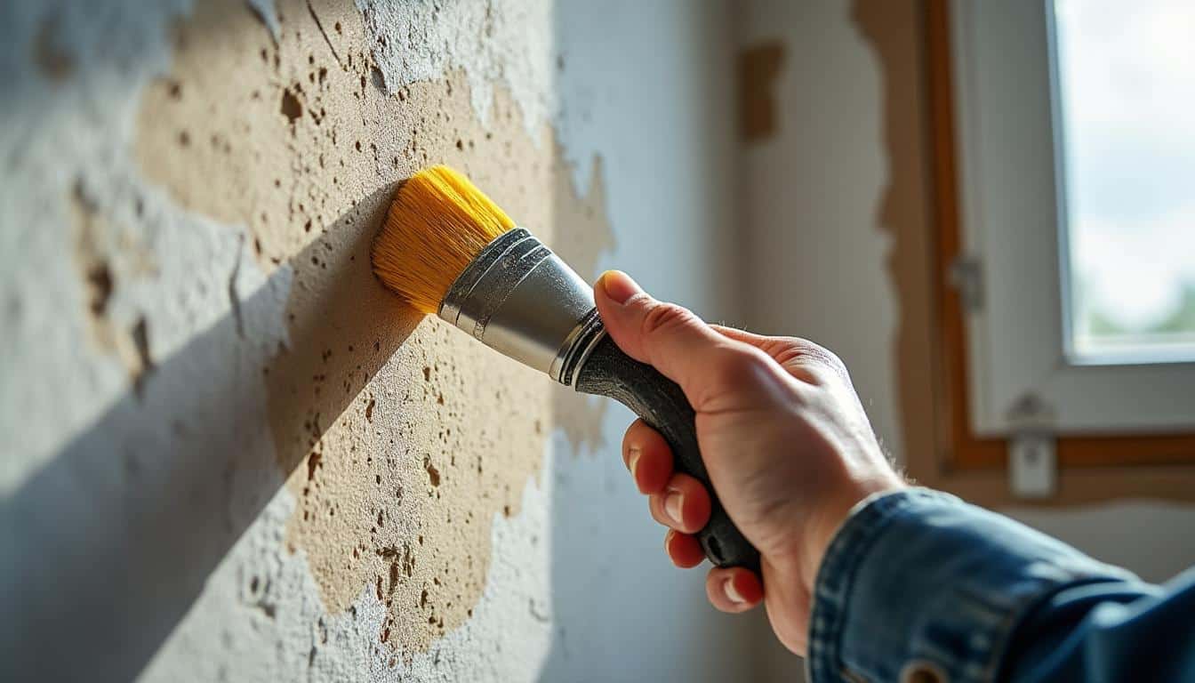 Conseils pour rénover un mur en plâtre abîmé avec une ponceuse