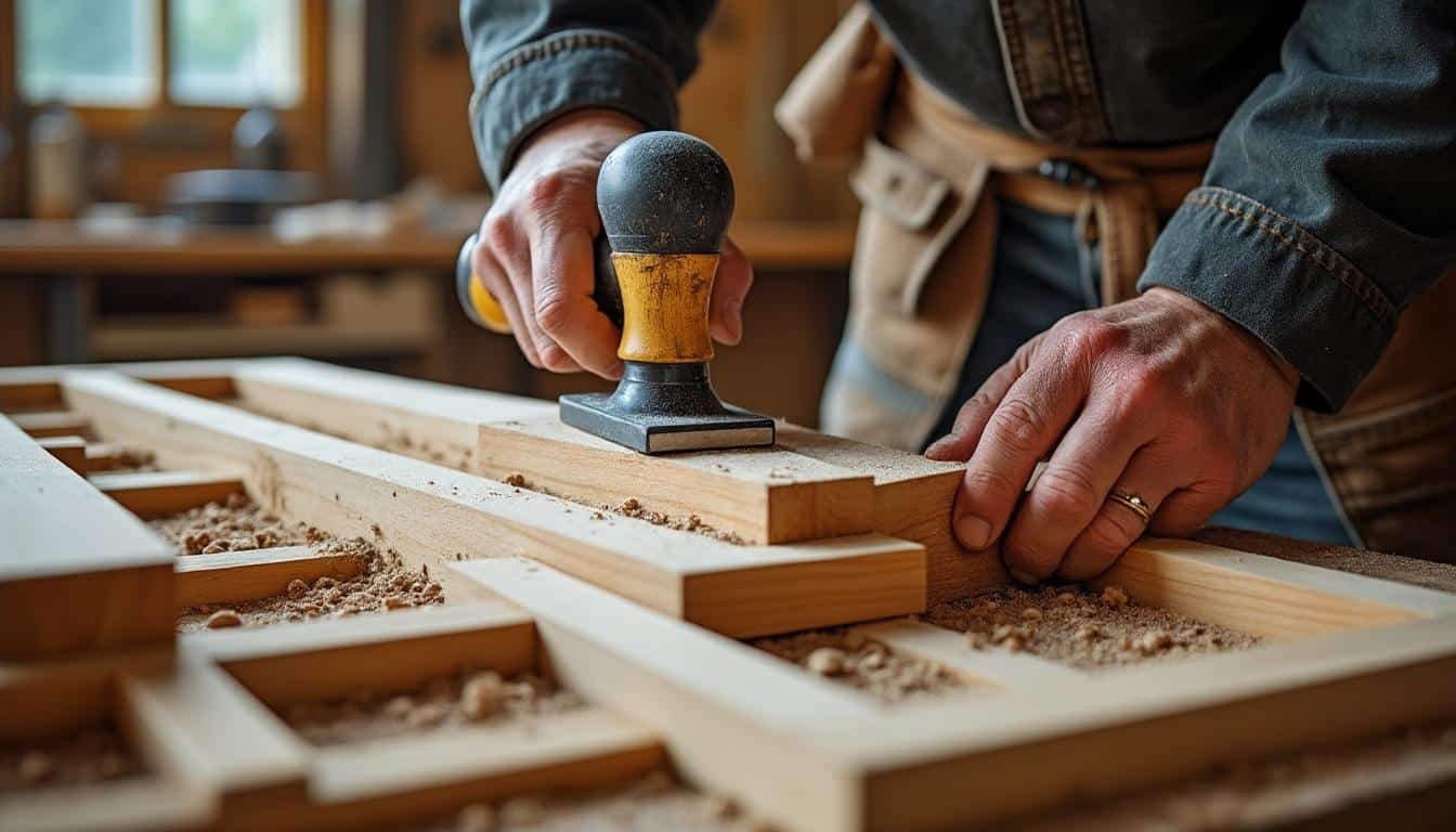 Tutoriel : assembler une ossature de charpente avec un marteau