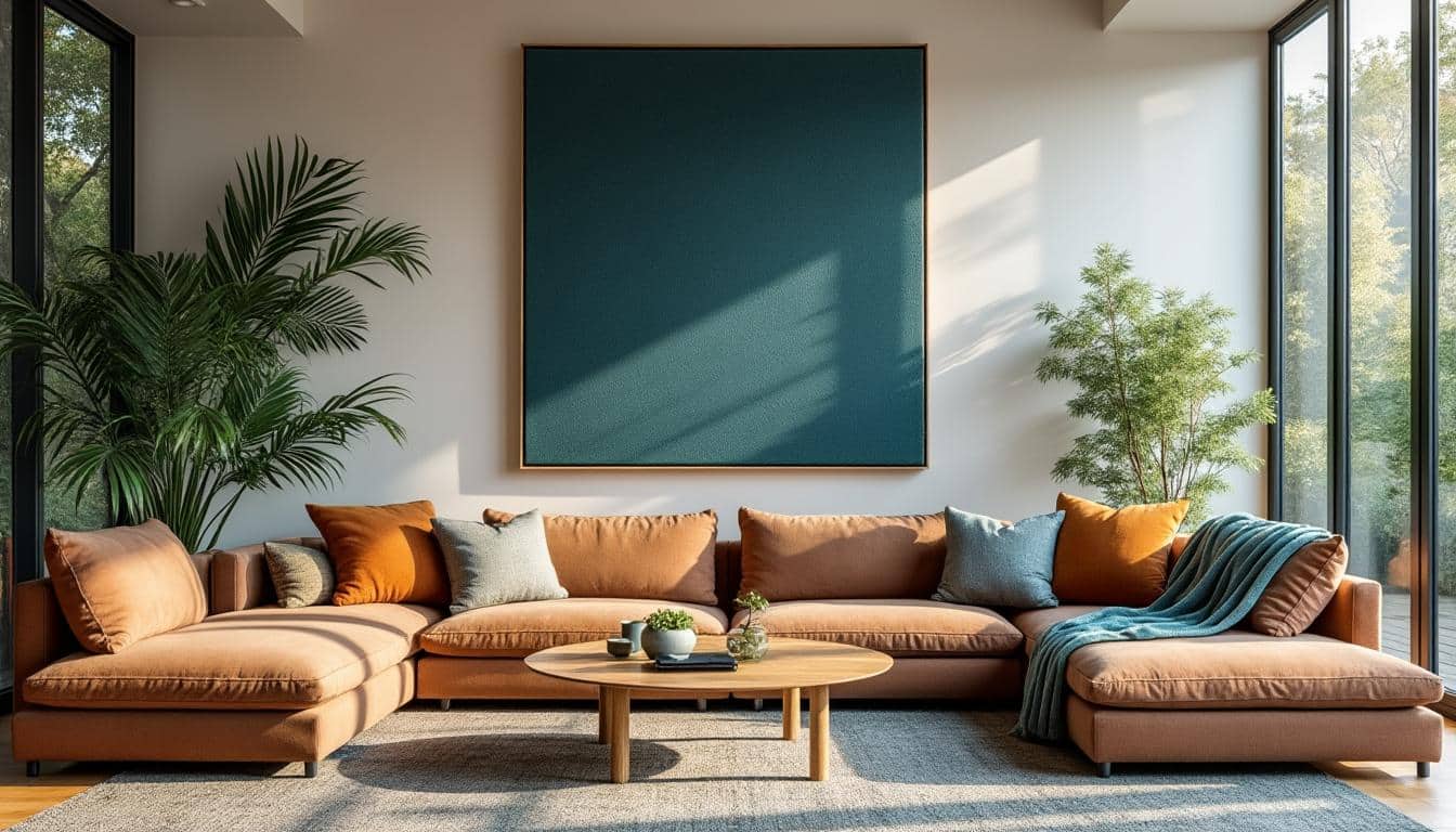 Quelles couleurs de rideaux textiles choisir pour un salon tendance ?