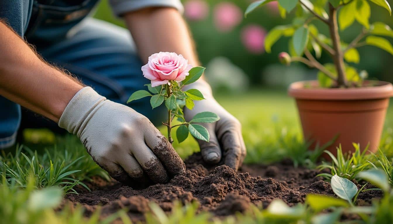 À quelle saison planter un rosier pour une croissance optimale ?