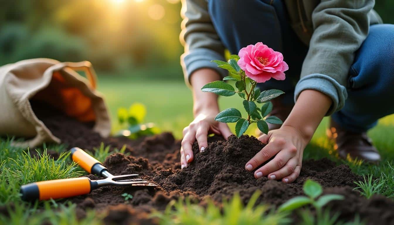 Conseils essentiels pour la plantation d’un rosier en pleine terre