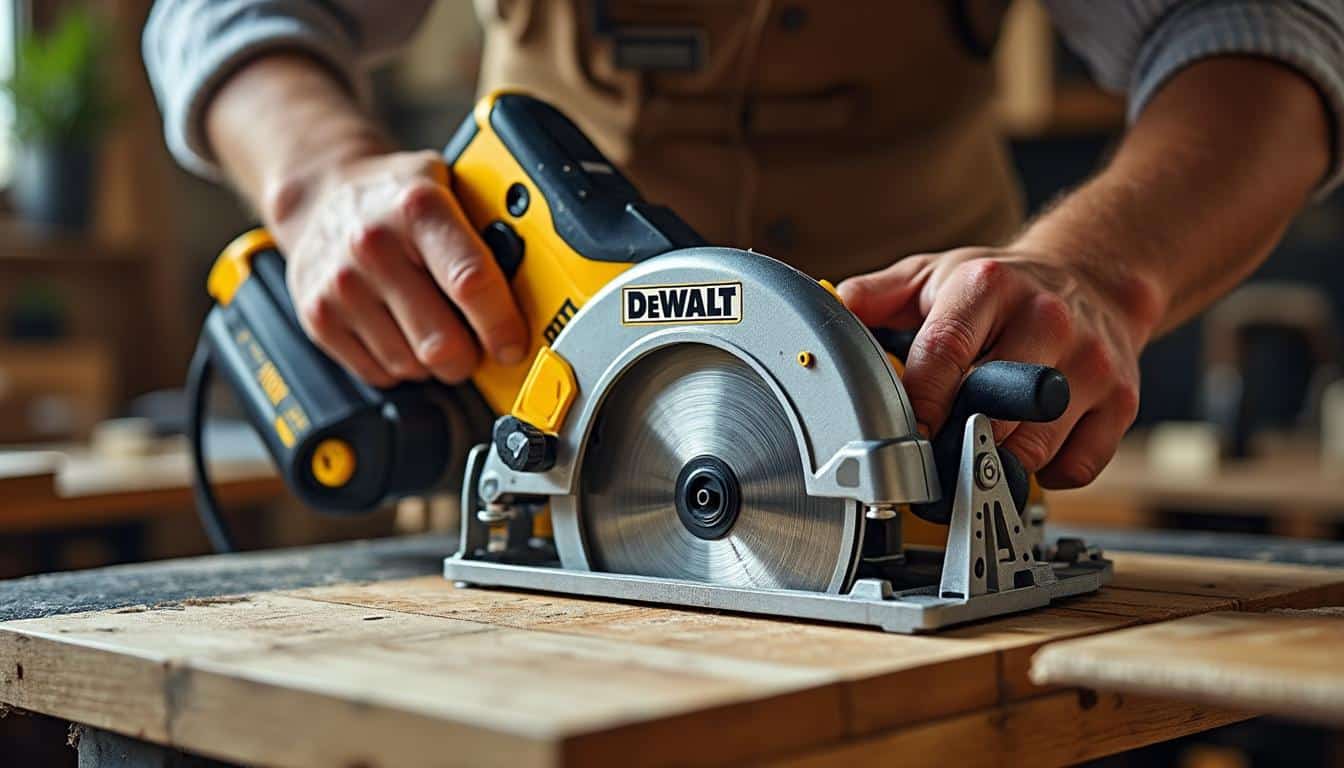 Illustration: Les caractéristiques techniques qui font la différence avec les scies Dewalt