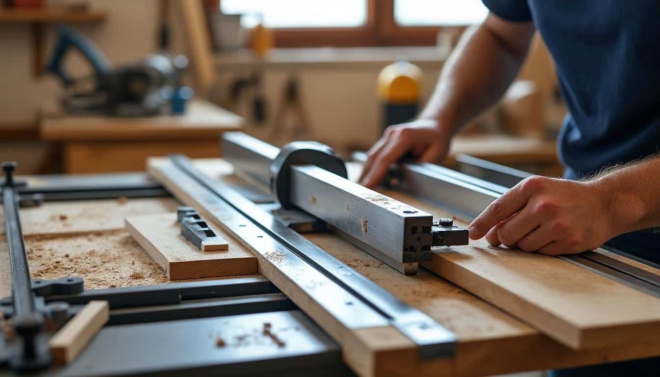 Illustration: Explorer les différents types de guides parallèles et leurs systèmes de fixation