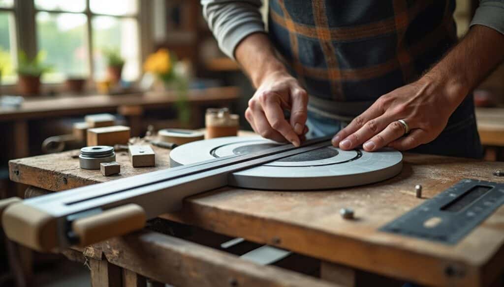 Guide parallèle pour scie circulaire sur table : maîtrisez vos coupes précises