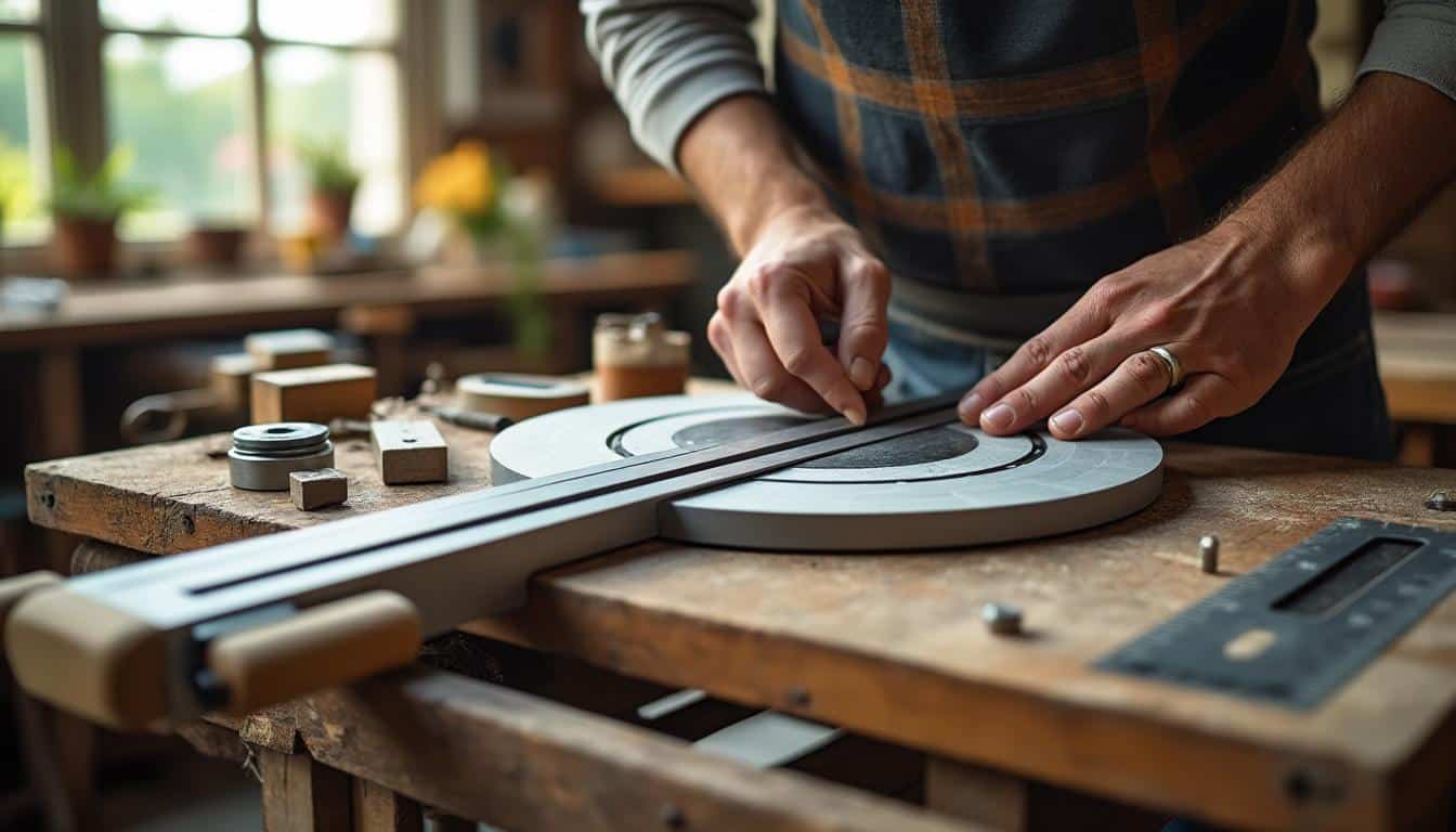 Guide parallèle pour scie circulaire sur table : maîtrisez vos coupes précises