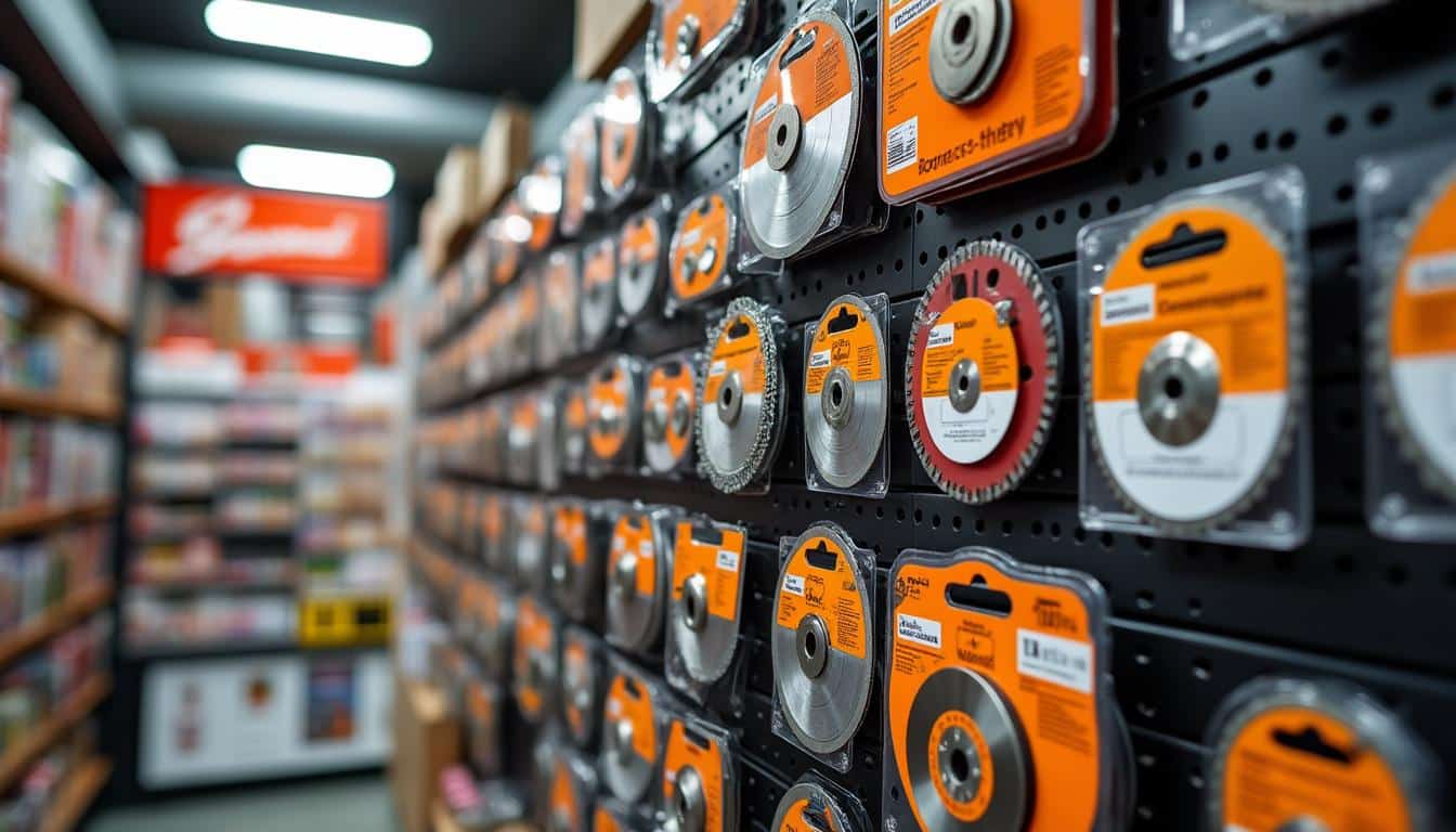 Illustration: Comprendre les différents types de lames de scie circulaire disponibles chez Brico Dépôt