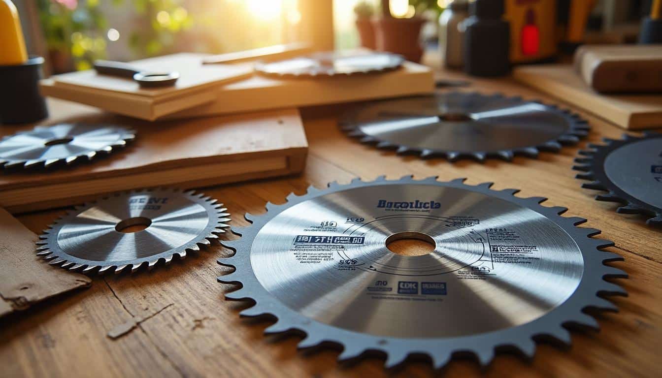 Illustration: Les dimensions, technologies et applications spécifiques des lames de scie circulaire chez Brico Dépôt
