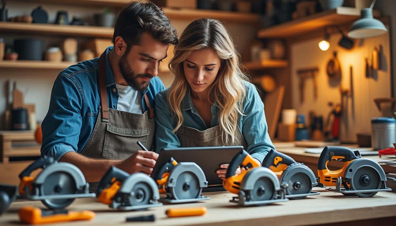 Illustration: Comment bien choisir sa scie circulaire sur ManoMano : guide pratique