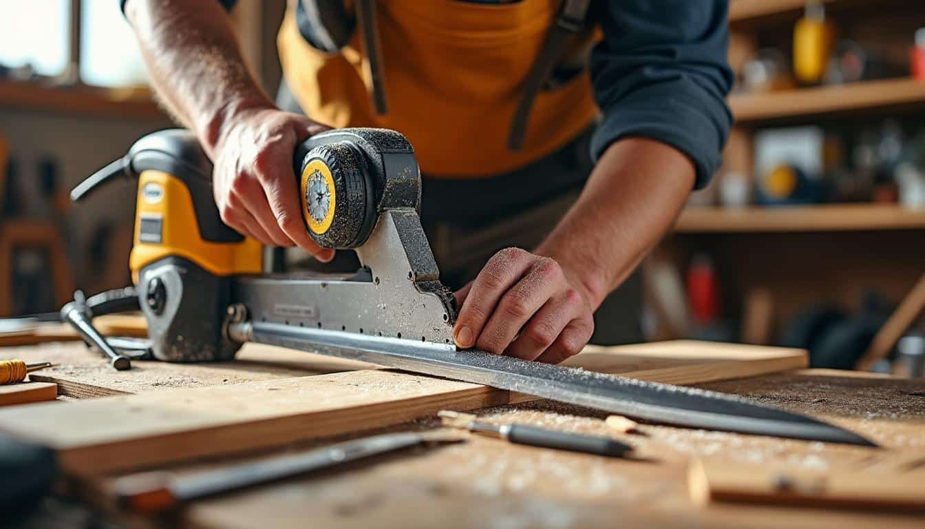 Illustration: Installer et utiliser efficacement les lames de scie sabre Parkside