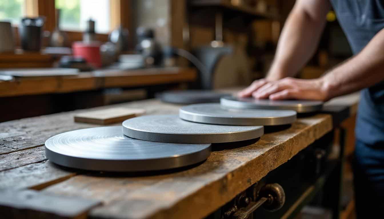 Illustration: Les matériaux et types de plateaux pour scies circulaires : lequel choisir ?