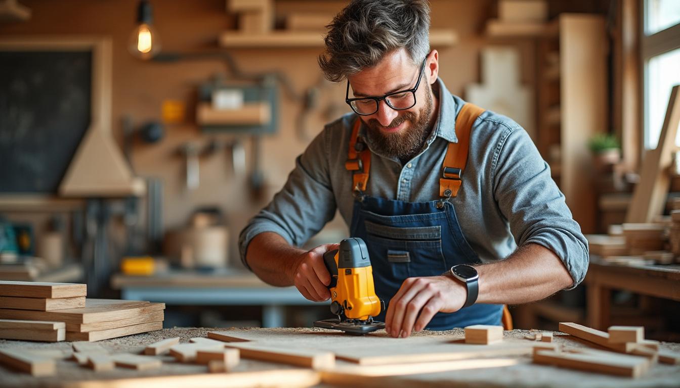 Illustration: Comment la scie à onglet Evolution a transformé le bricolage au quotidien