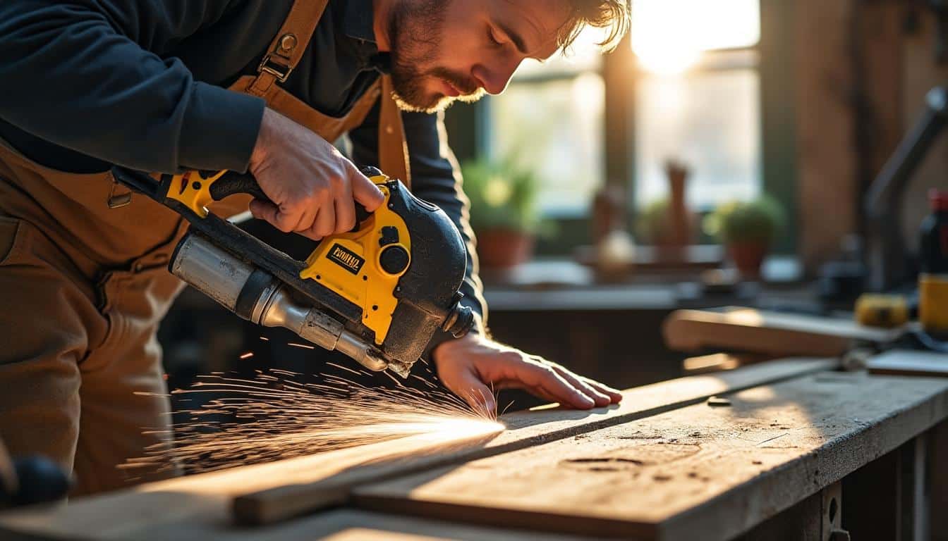 Scie à onglet radiale Einhell : précision et polyvalence garanties