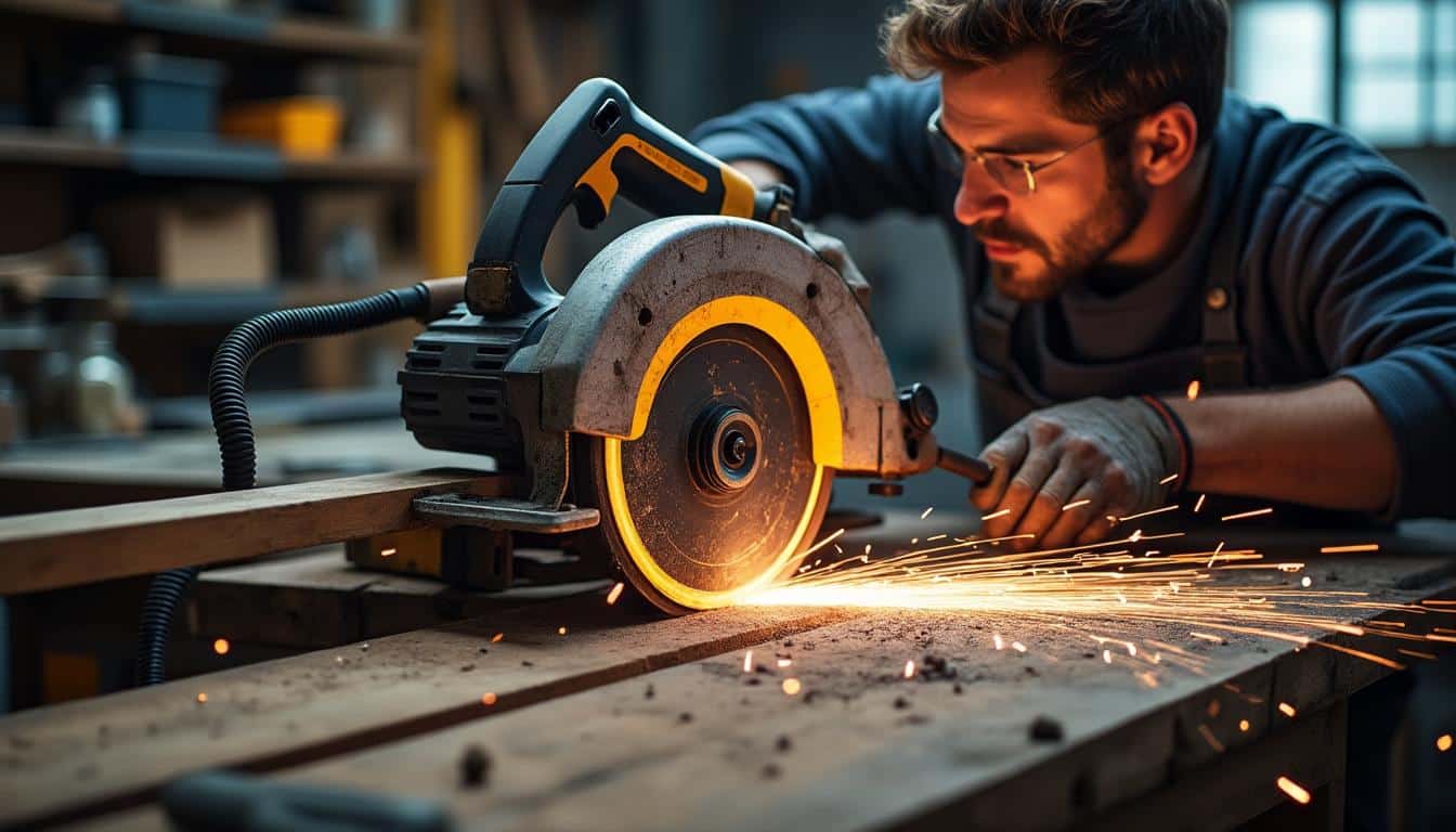 Scie circulaire Evolution : précision et puissance pour vos découpes