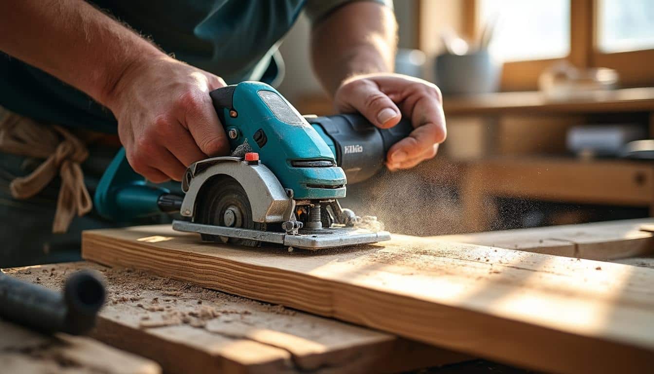 Scie radiale à onglet Makita : précision, puissance et innovation