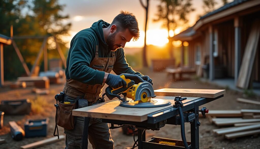 Scie sur table Festool CSC SYS 50 : précision et portabilité pro