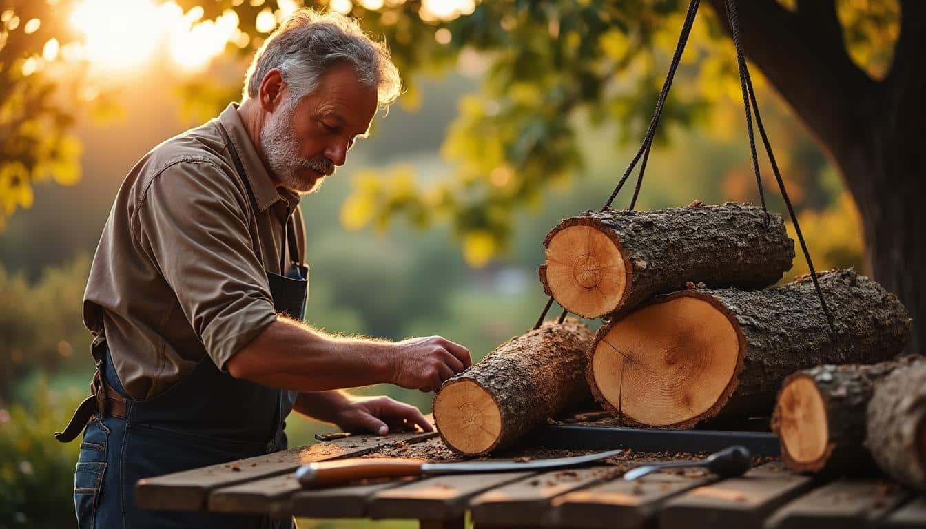 Illustration: Comprendre l’essence d’acacia utilisée pour le chauffage au bois