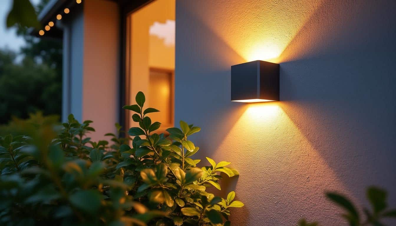 Applique murale extérieure : guide pour un éclairage design et durable