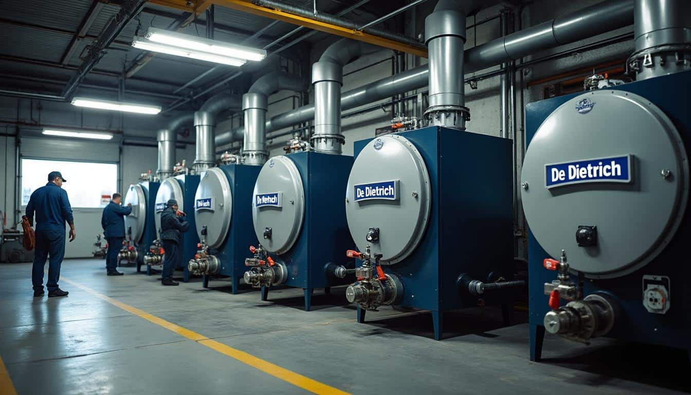 Illustration: Découvrir les modèles phares des chaudières gaz au sol chez De Dietrich