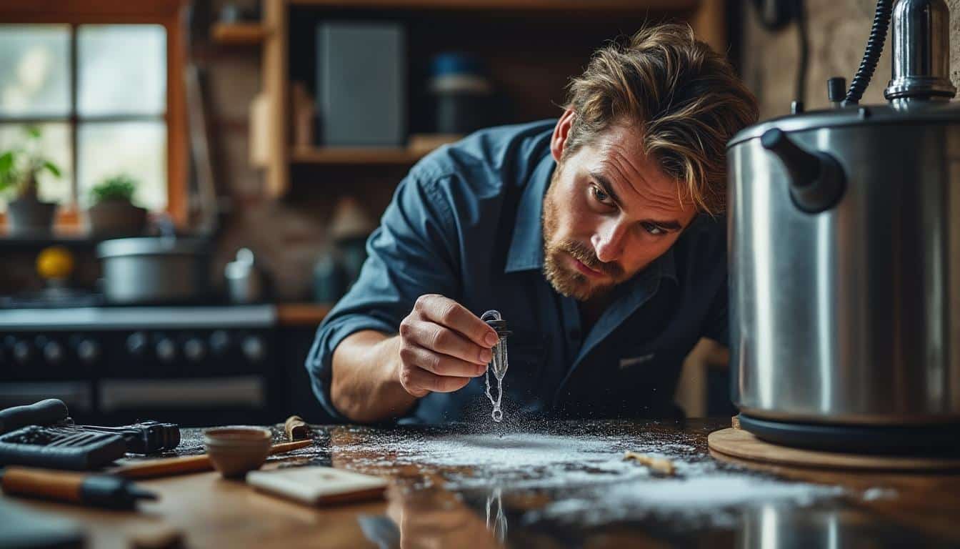 Illustration: Identifier les causes fréquentes d’une fuite dans la chaudière