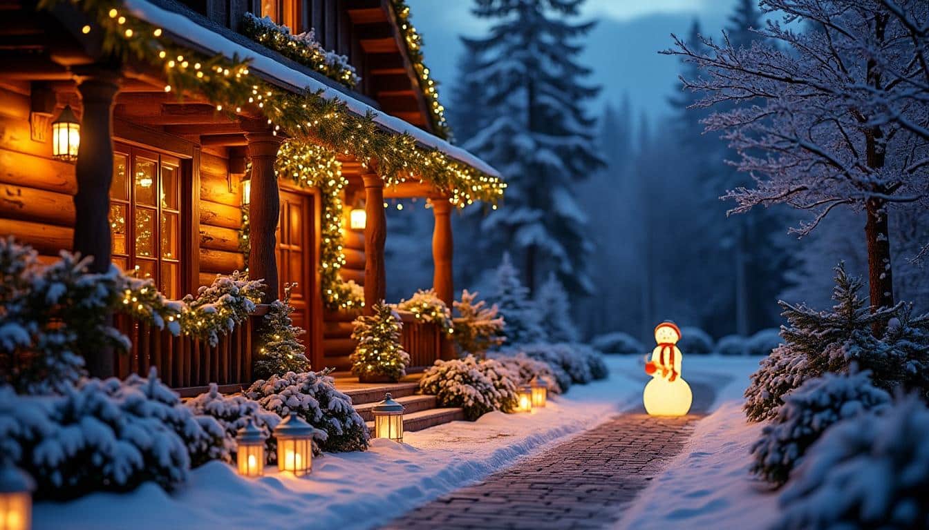 Illustration: Les incontournables types de décorations extérieures pour Noël