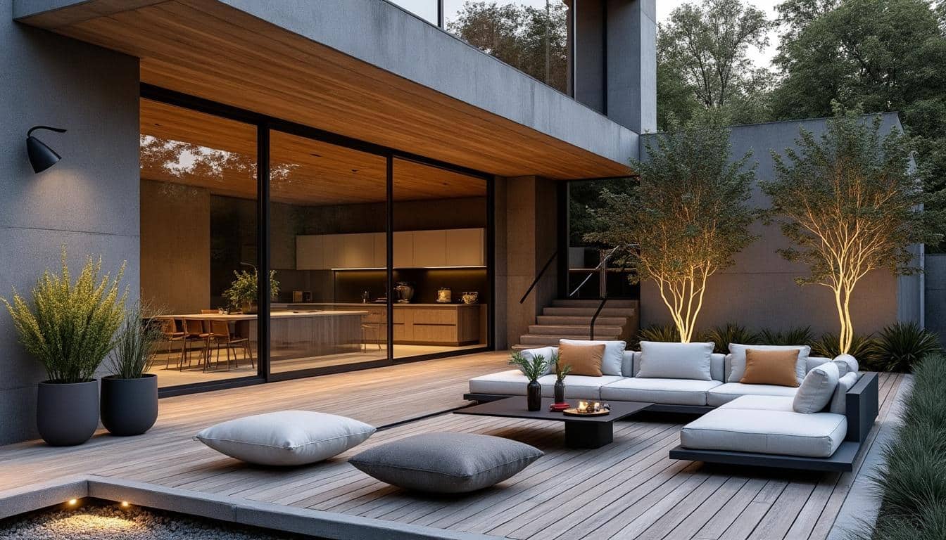 Illustration: Les matériaux et finitions qui subliment une terrasse moderne