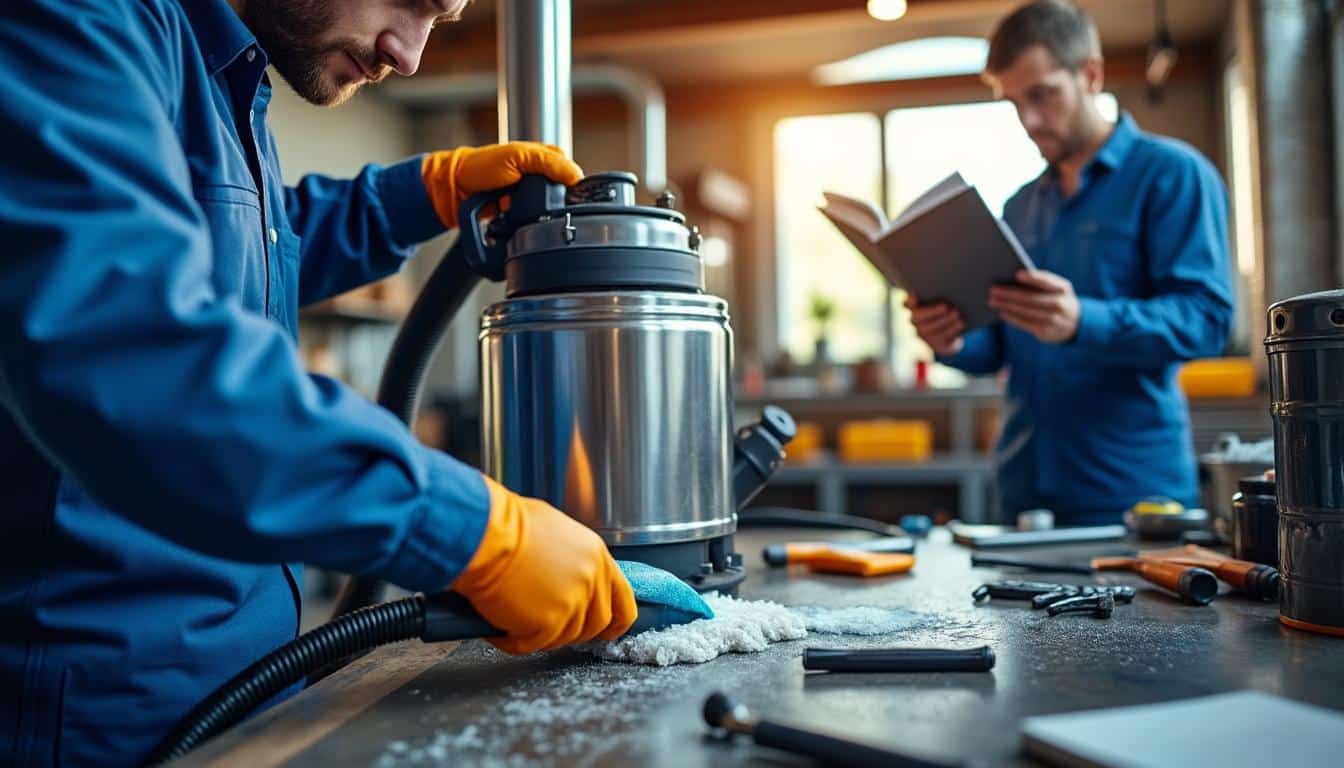 Illustration: Faire la différence entre l’entretien courant et l’entretien annuel de la chaudière à granulés