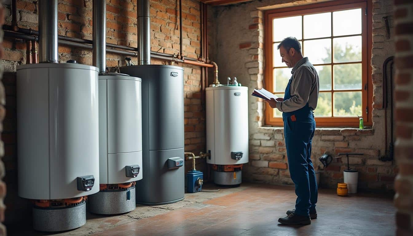 Illustration: Comprendre les différents types de chaudières à gaz et leurs systèmes