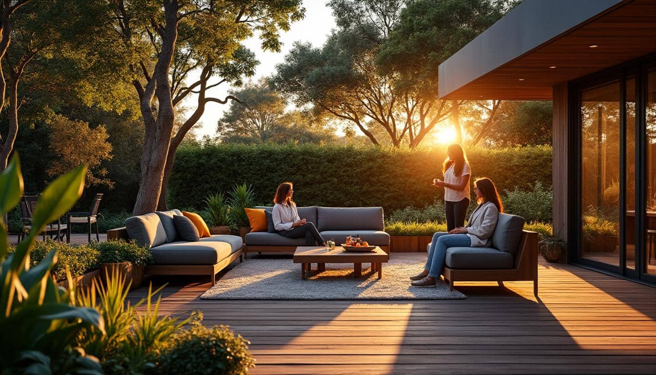 Illustration: Sublimer son espace extérieur grâce aux panneaux décoratifs