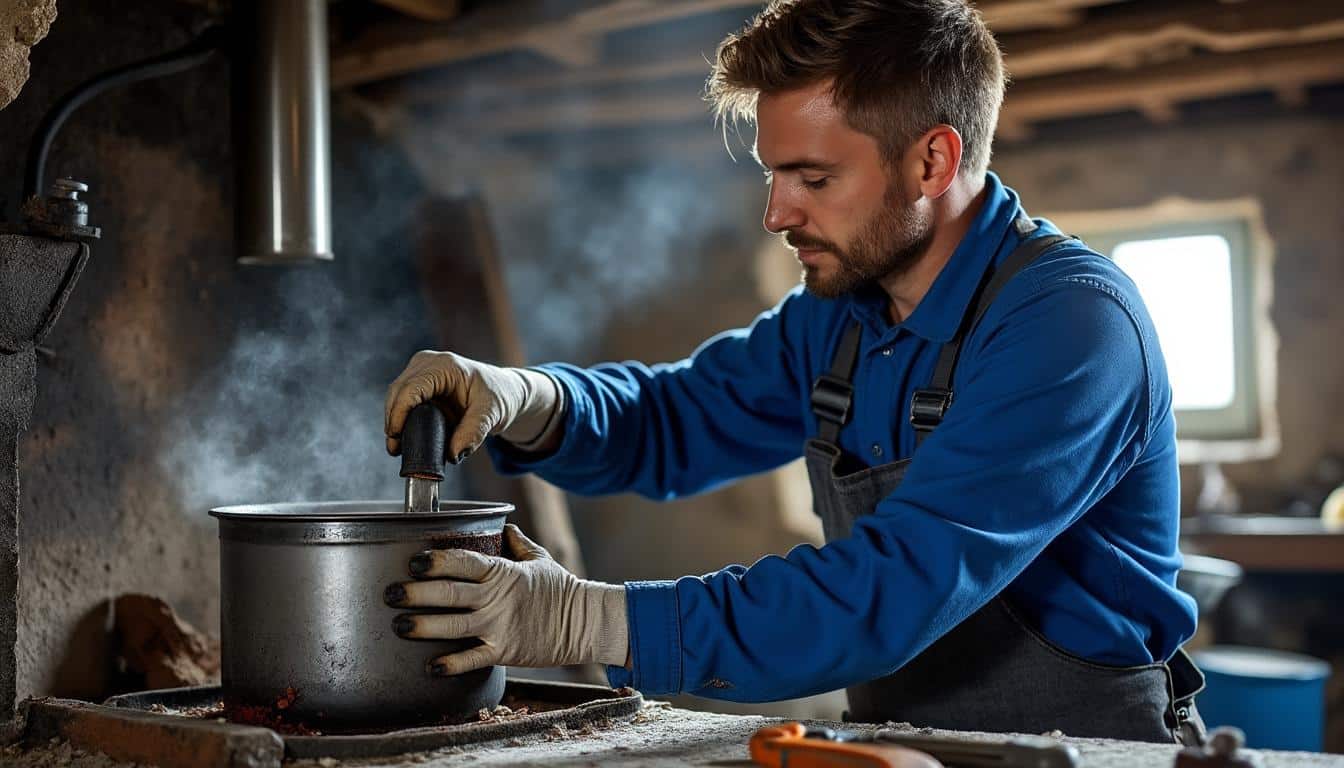 Pot à boue pour chaudière : guide d’installation et d’entretien efficace