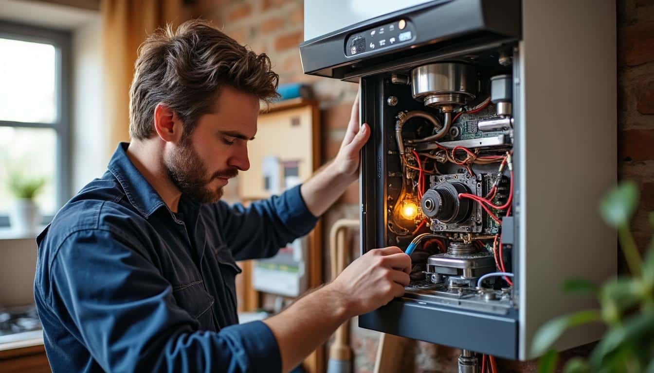 Illustration: Comment fonctionne une chaudière à gaz et quelles sont ses caractéristiques clés ?