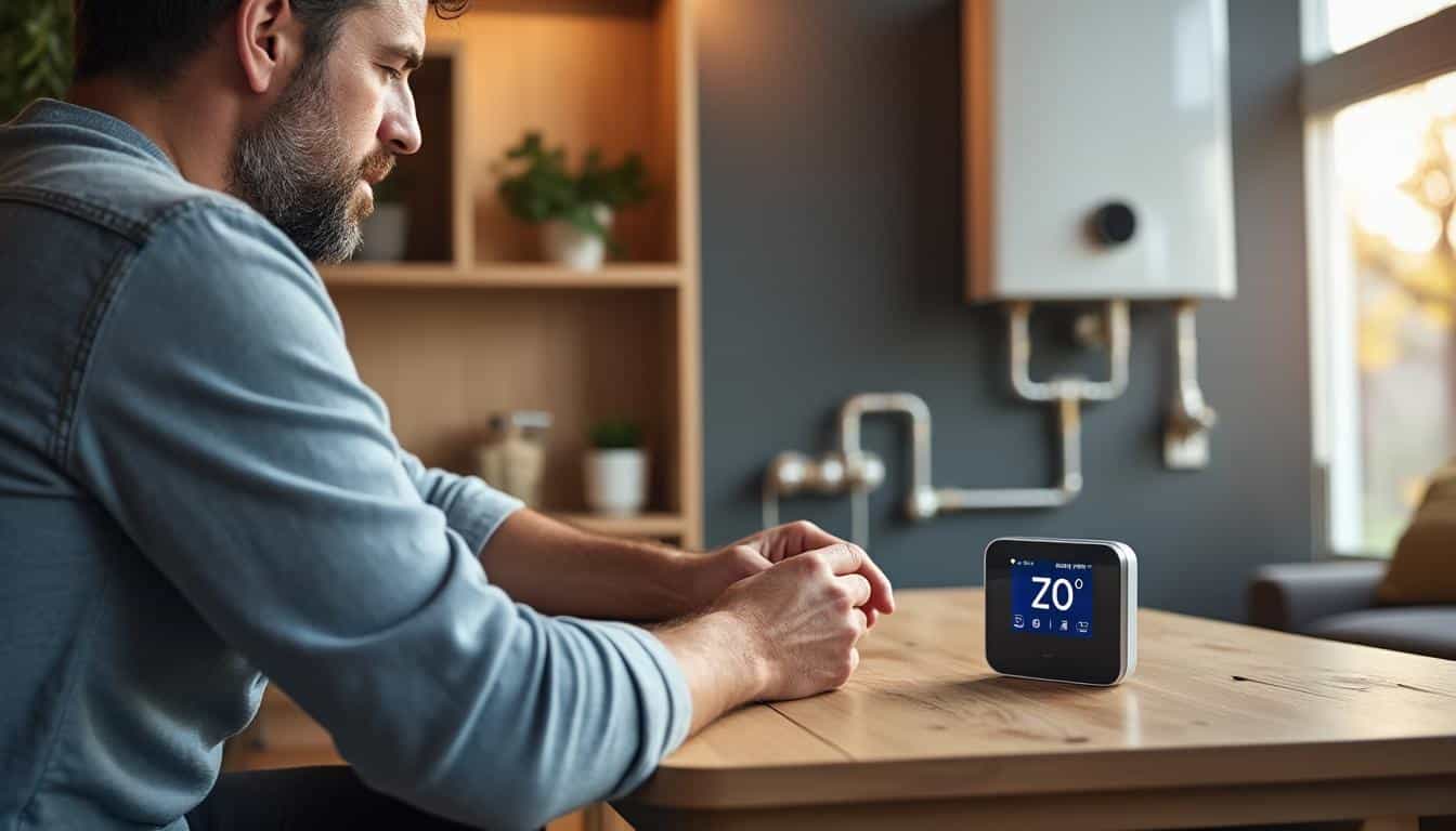 Illustration: Comprendre le fonctionnement d’un thermostat sans fil pour chaudière à gaz