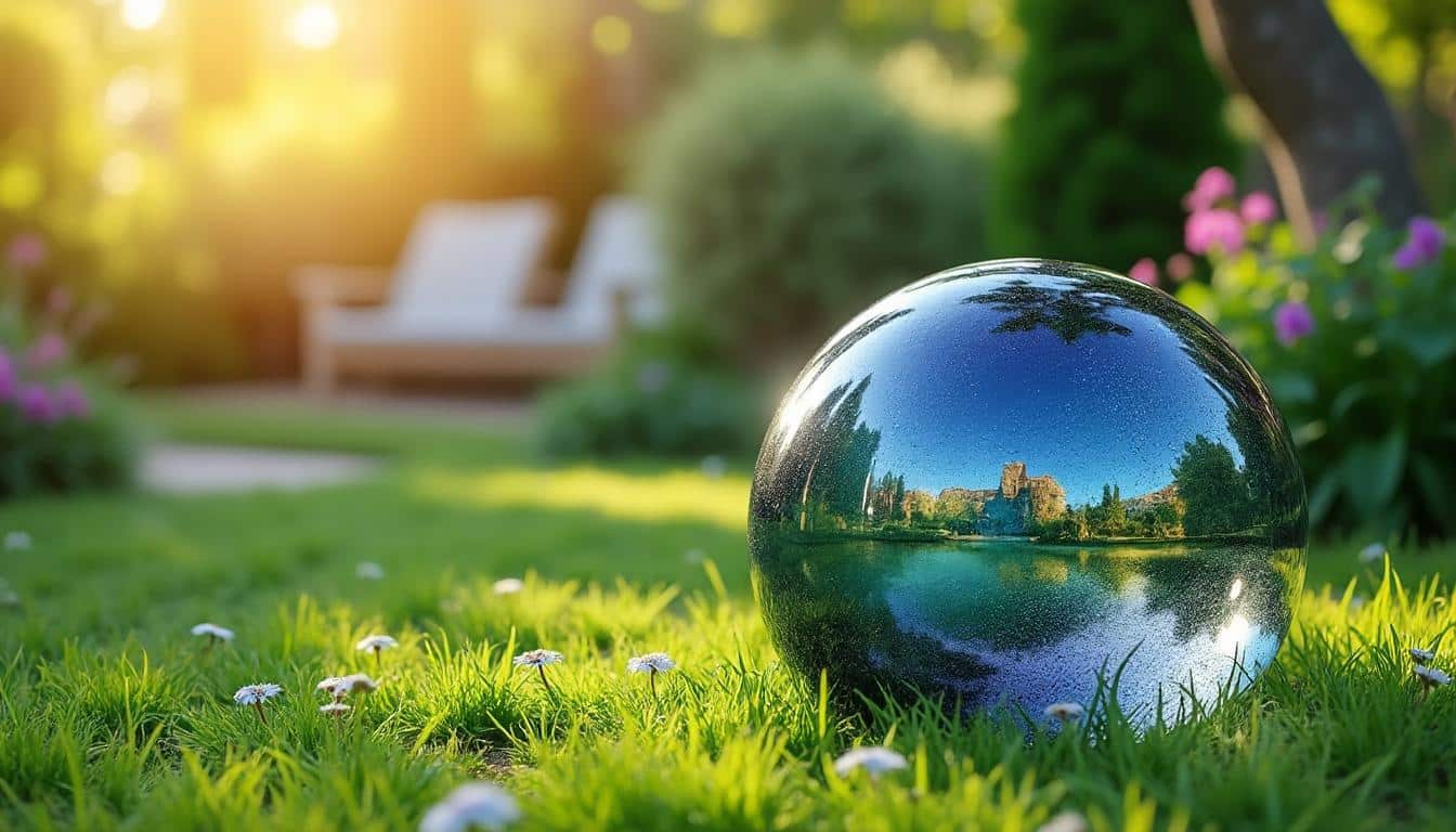 Boule décorative extérieure : sublimez votre jardin avec style