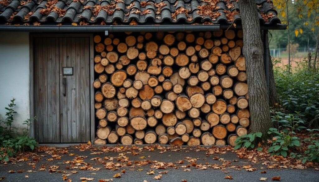 Réglementation du stockage du bois de chauffage en extérieur : guide complet
