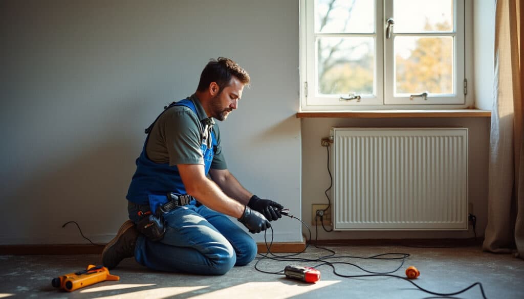 Alimentation du radiateur électrique : guide complet pour une installation sûre