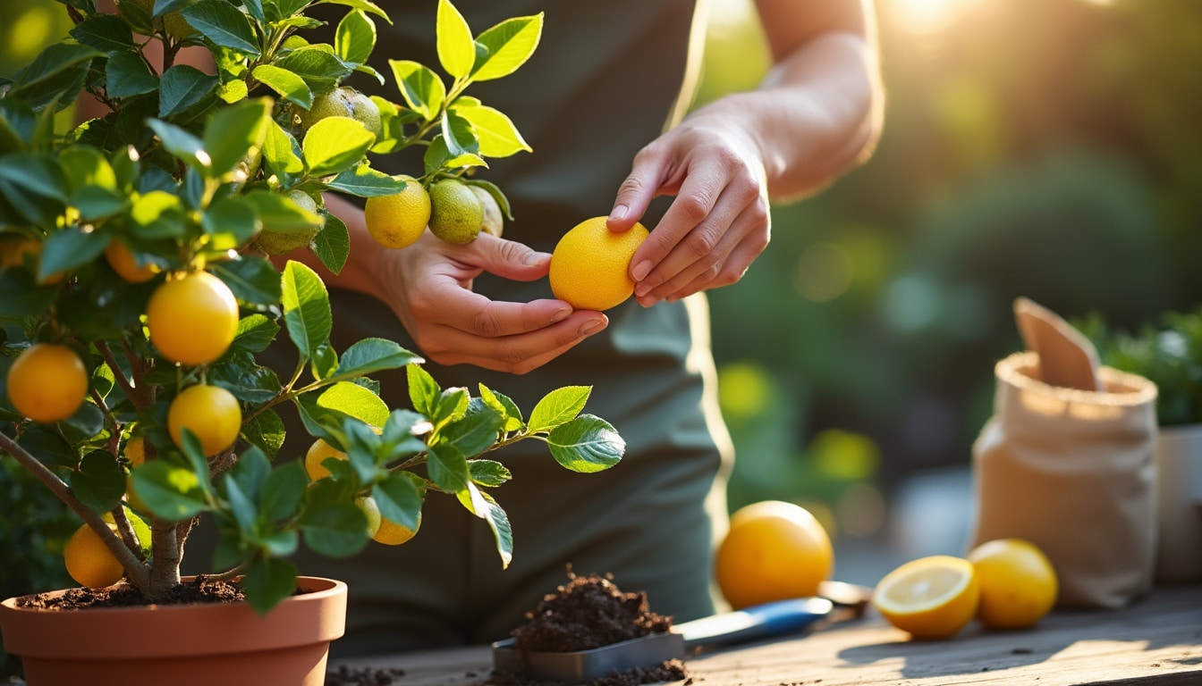 Illustration: Pourquoi nourrir son citronnier avec le bon engrais est essentiel