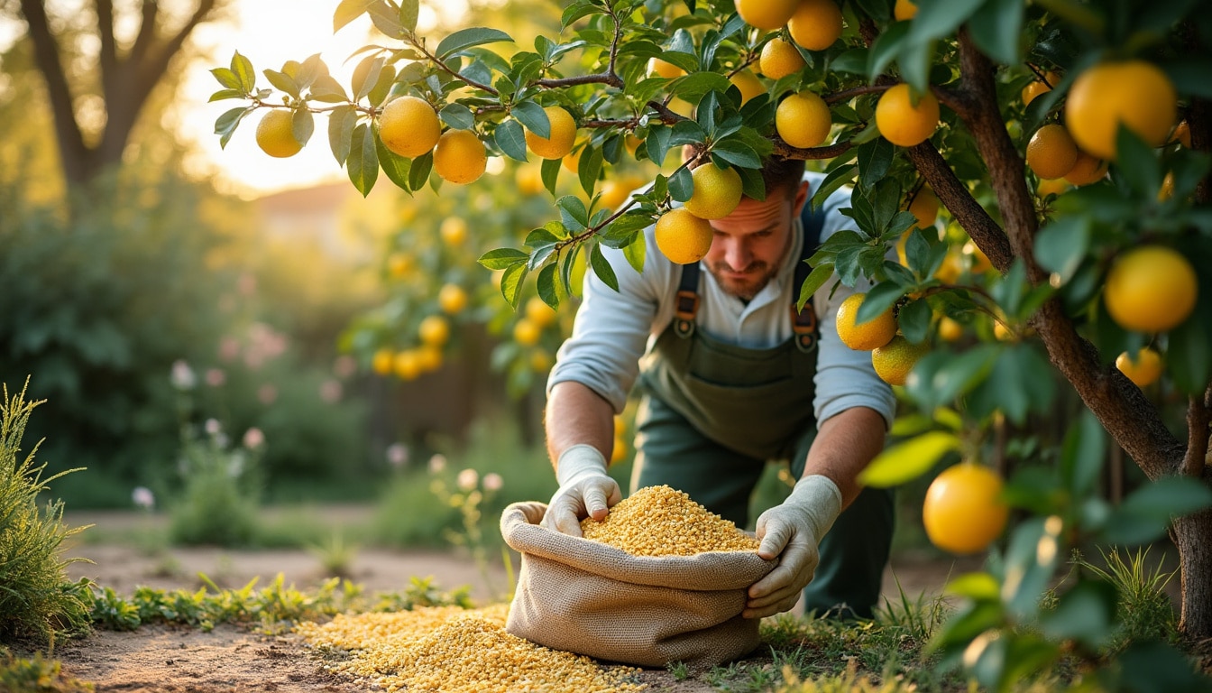 Citronnier : choisir et utiliser le bon engrais pour de beaux fruits