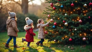 Décoration de sapin en extérieur : astuces pour un rendu durable