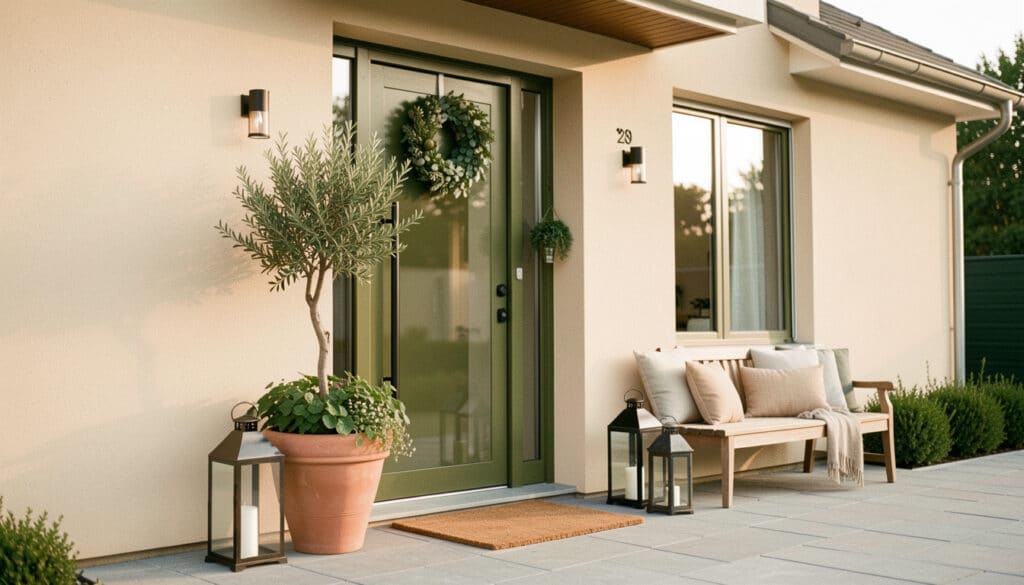 Décorer sa porte d’entrée extérieure avec style