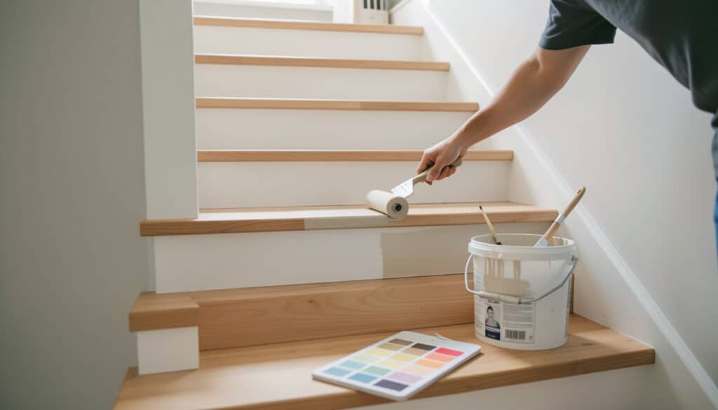Comment peindre un escalier et choisir la bonne finition